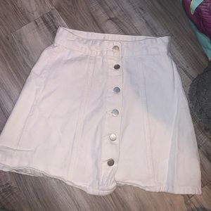 SHEIN white skirt small
